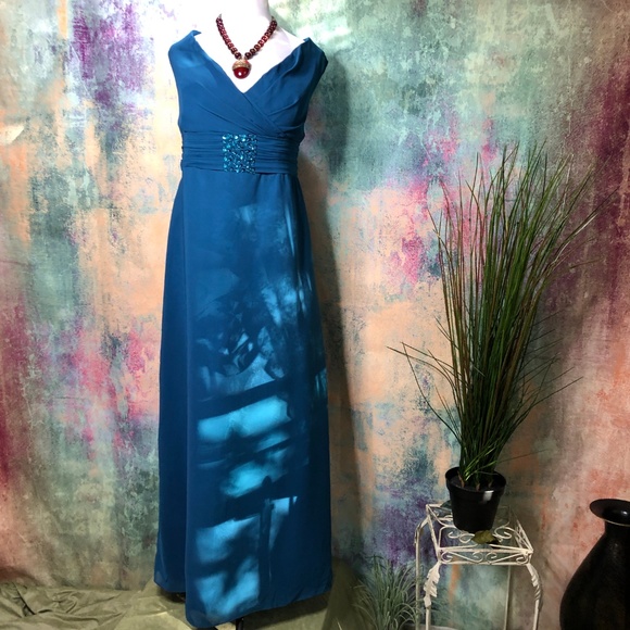 NWT 📌Wedding Dress Chiffon Prom - Formal - Ball-  Bridesmaid Dress  Plus Size - Picture 1 of 14